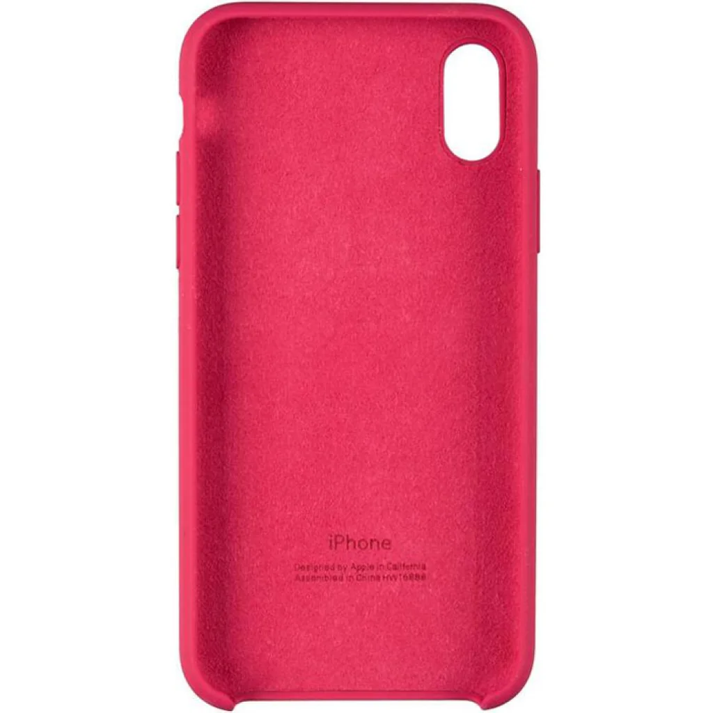 Чохол Apple iPhone X, iPhone XS Soft Matte Case Rose Red