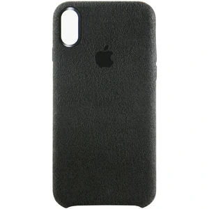 Цвет: Черный - Чехол Alcantara Cover Black для iPhone X