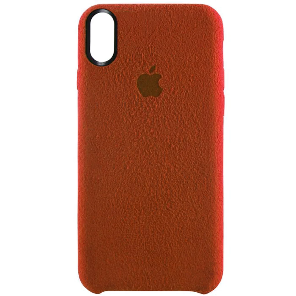 Чехол Alcantara Cover Red для iPhone X