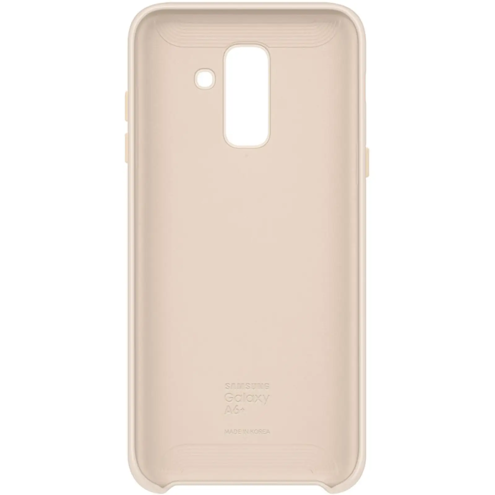 Чехол Samsung Galaxy A6+ 2018 (SM-A605) Dual Layer Cover Gold