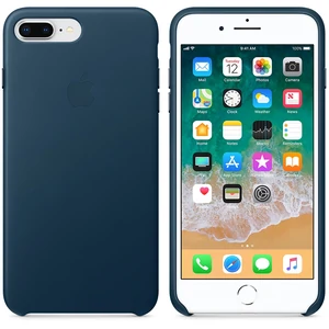 Колір: Синій - Чохол Apple iPhone 8 Plus, iPhone 7 Plus Leather Case Cosmos Blue MQHR2