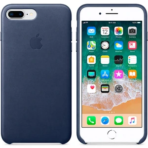 Чохол Apple iPhone 8 Plus, iPhone 7 Plus Leather Case Midnight Blue MQHL2