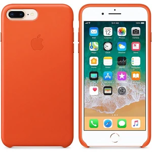 Чохол Apple iPhone 8 Plus, iPhone 7 Plus Leather Case Bright Orange (MRGD2)