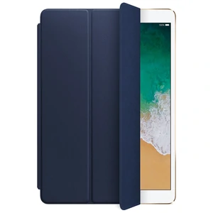 Цвет: Синий - Чехол Apple Leather Smart Cover iPad Pro 10.5 Midnight Blue MPUA2