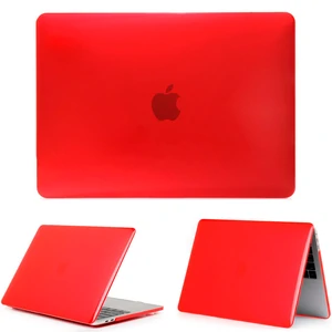Цвет: Красный - Чехол Crystal Shell для MacBook Pro 13.3" (2016, 2017) Red