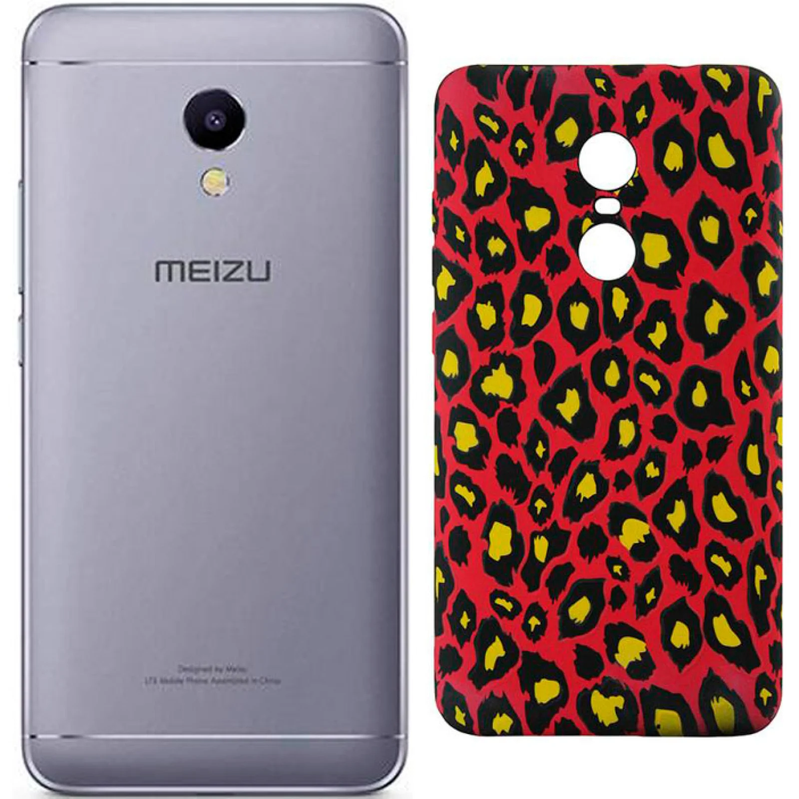 Чехол Meizu M5s Inavi Gallery Silicone Case (07) Spotty Pink