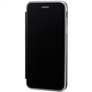 Цвет: Черный - Чехол-книжка Metall Wallet Black для Samsung J330 Galaxy J3 2017