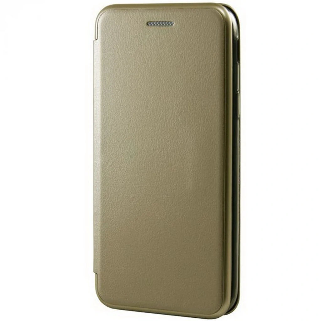 Чехол-книжка Metall Wallet Gold для Samsung J330 Galaxy J3 2017