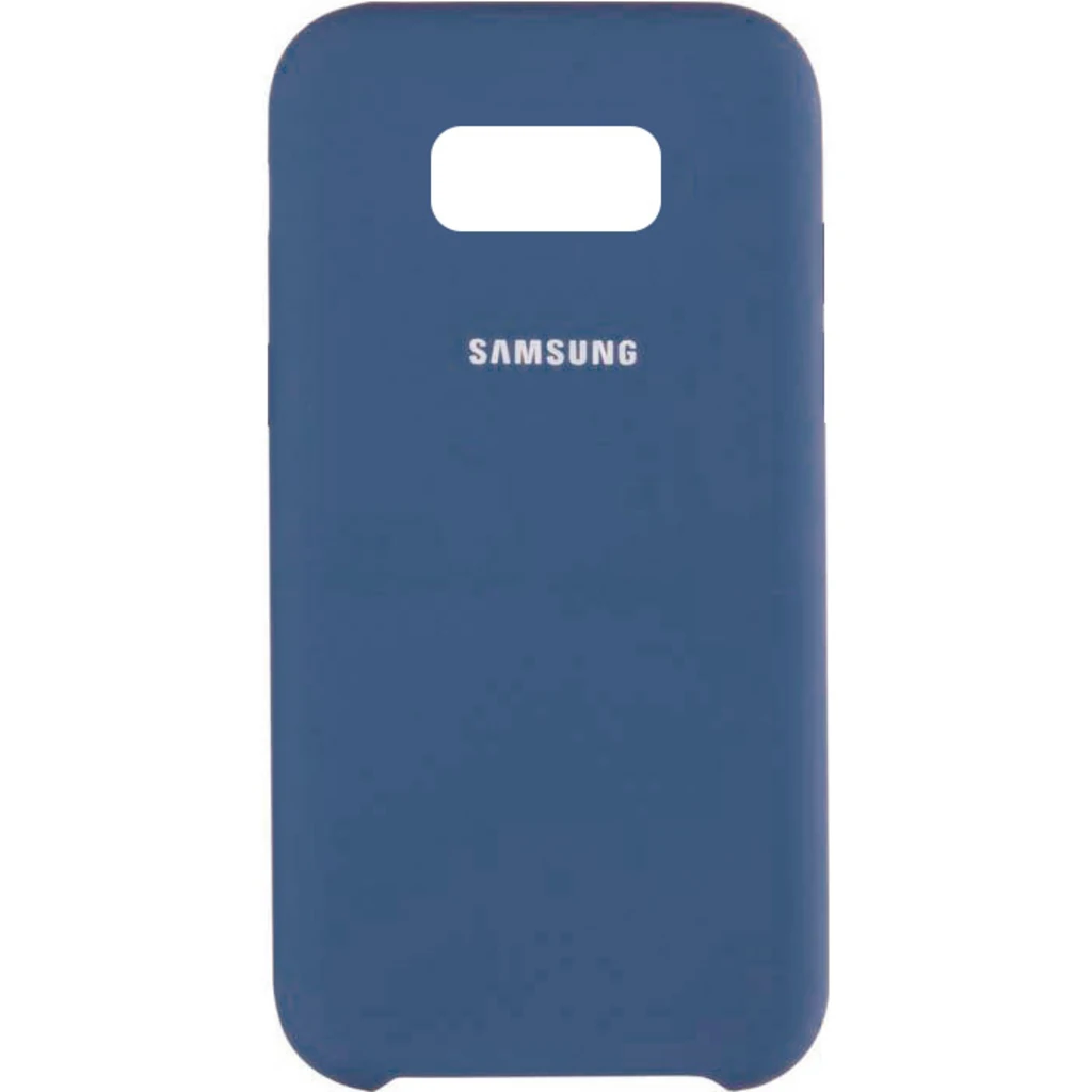 Чохол Samsung G955 Galaxy S8 + Silicone Original Soft Case Dark Blue