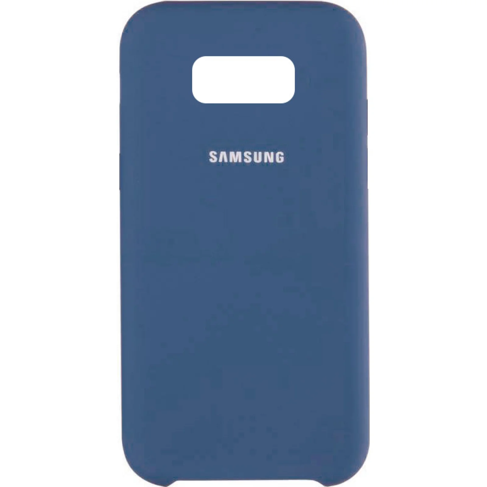 Чехол Samsung G955 Galaxy S8+ Silicone Original Soft Case Dark Blue