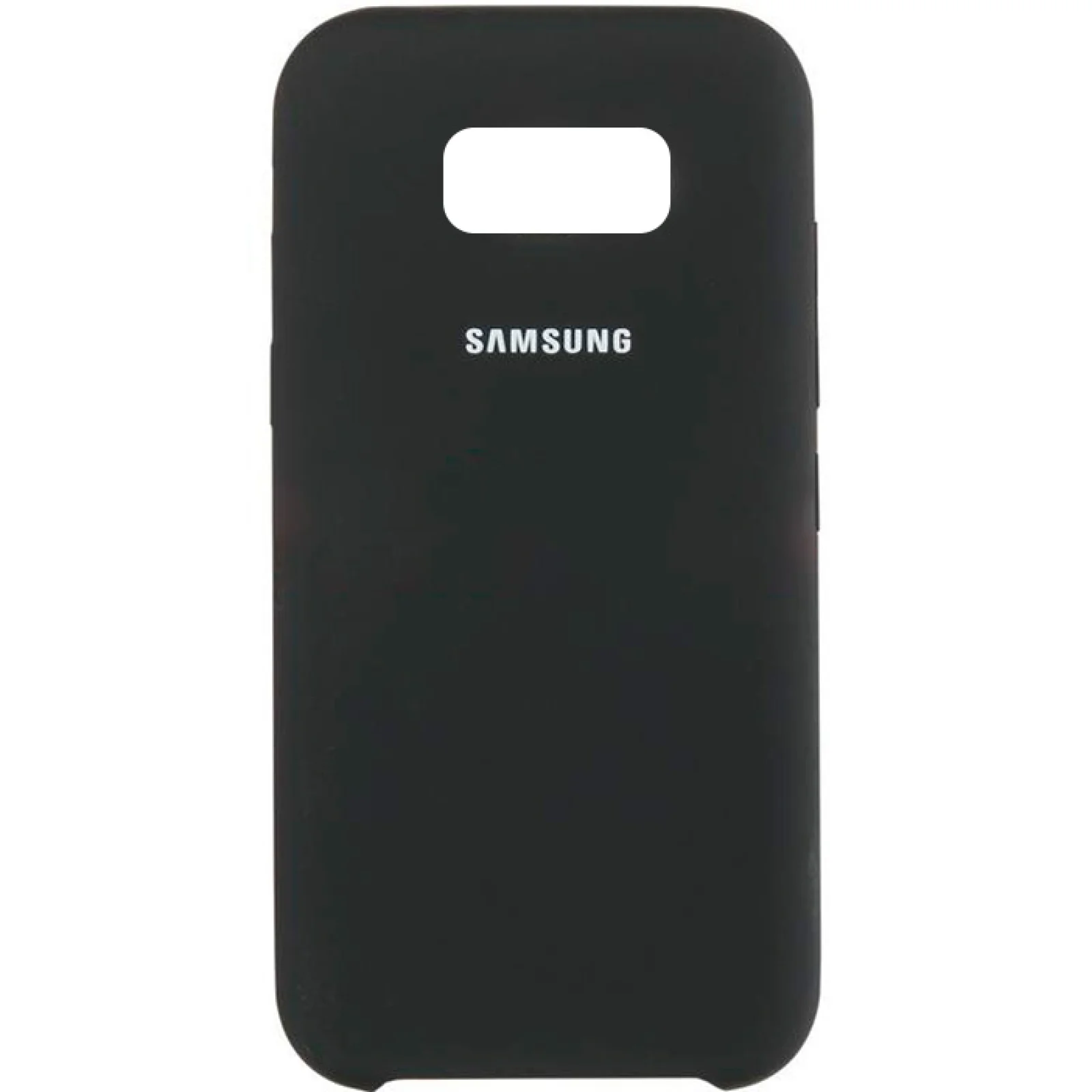 Чехол Samsung G955 Galaxy S8+ Silicone Original Soft Case Black