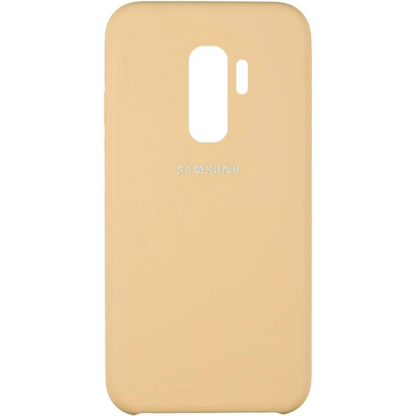 Чохол Samsung G965 Galaxy S9 + Silicone Original Soft Case Gold