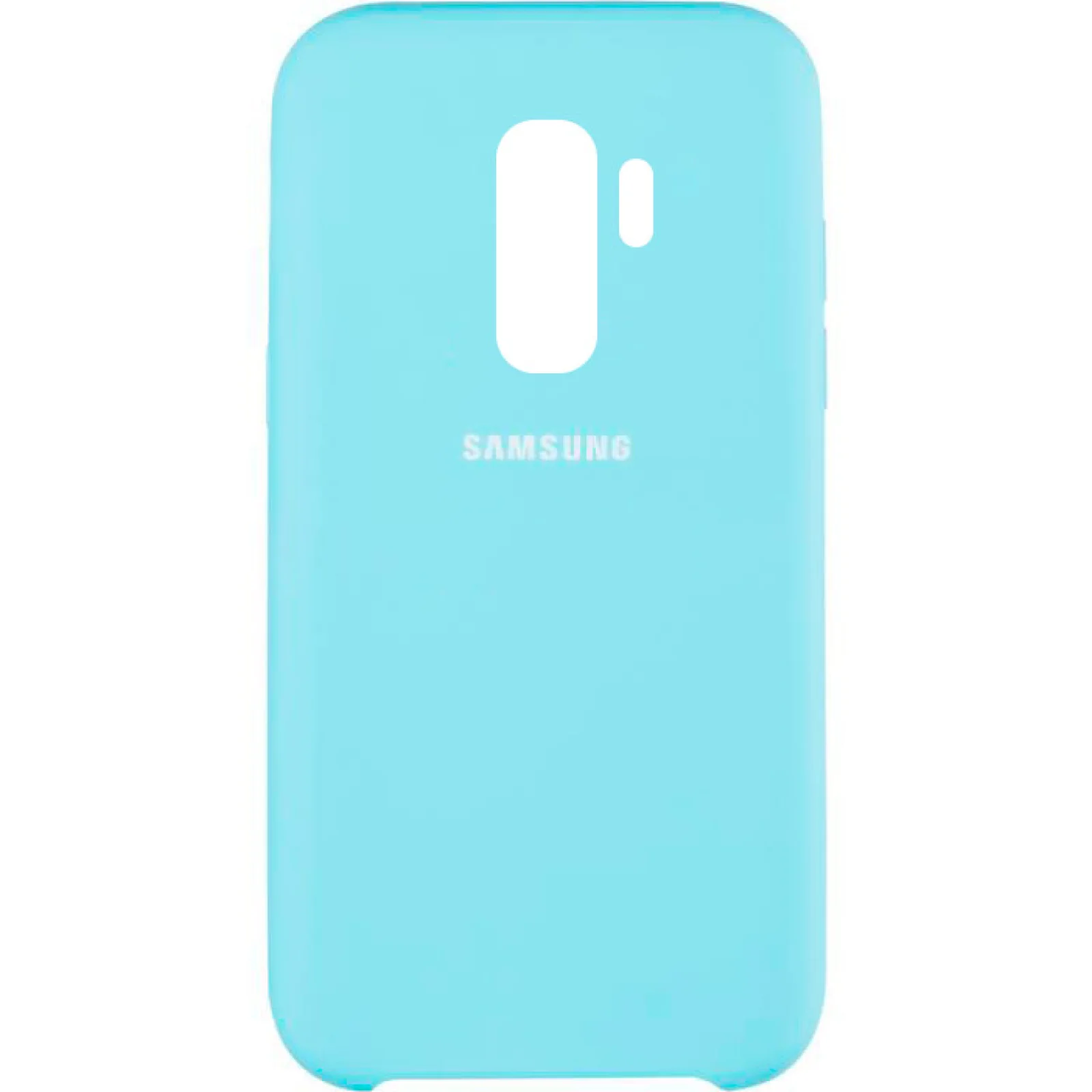 Чохол Samsung G965 Galaxy S9 + Silicone Original Soft Case Light Blue