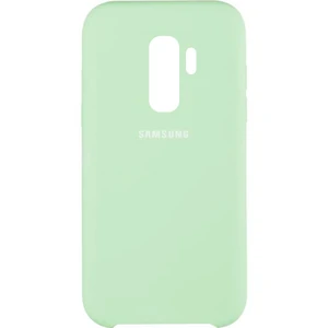 Цвет: Зеленый - Чехол Samsung G965 Galaxy S9+ Silicone Original Soft Case Light Green