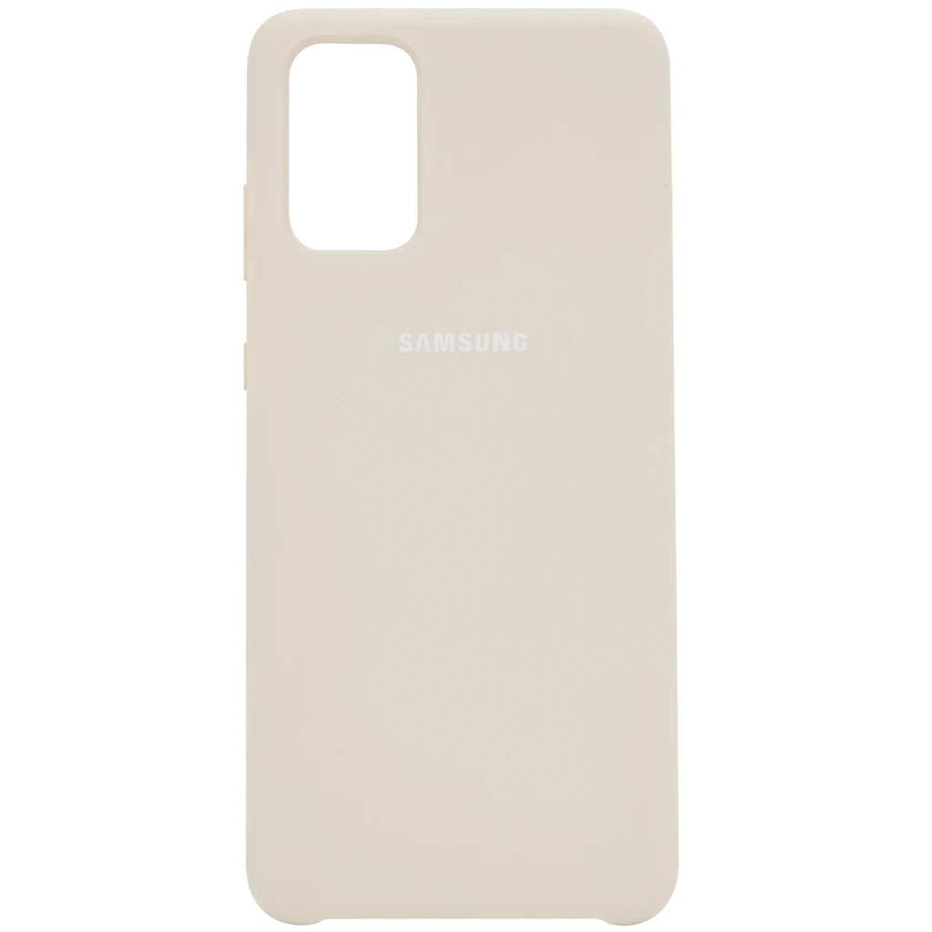 Чехол Samsung Galaxy S20 Plus SM-G985 Silicone Original Soft Case Antigue White