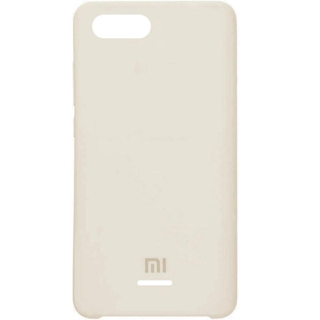 Чехол Xiaomi Redmi 6a Silicone Original Soft Case Grey