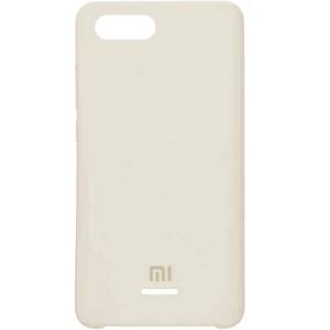 Цвет: Серый - Чехол Xiaomi Redmi 6a Silicone Original Soft Case Grey