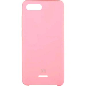 Цвет: Розовый - Чехол Xiaomi Redmi 6a Silicone Original Soft Case Pink