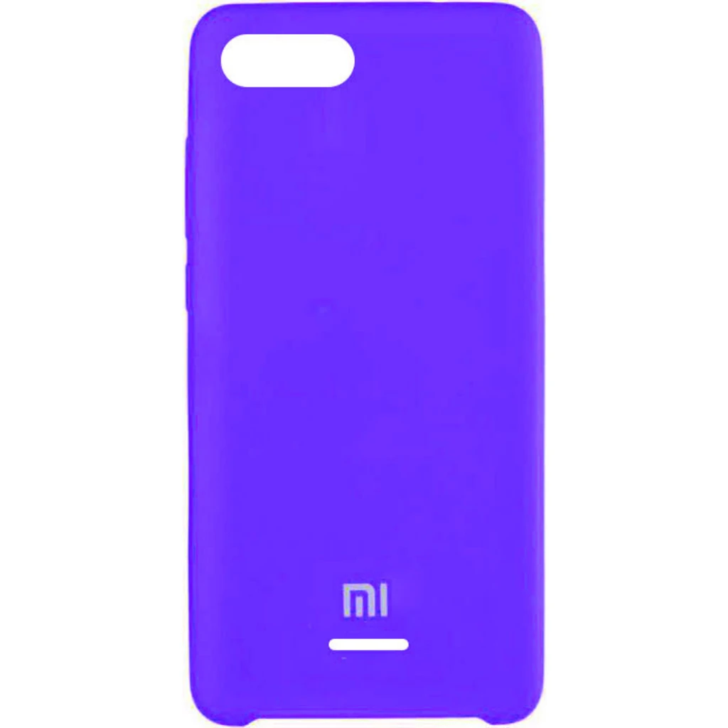 Чехол Xiaomi Redmi 6a Silicone Original Soft Case Violet