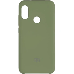 Цвет: Зеленый - Чехол Xiaomi Redmi 6 Pro, Xiaomi Mi A2 Lite Silicone Original Soft Case Olive Green