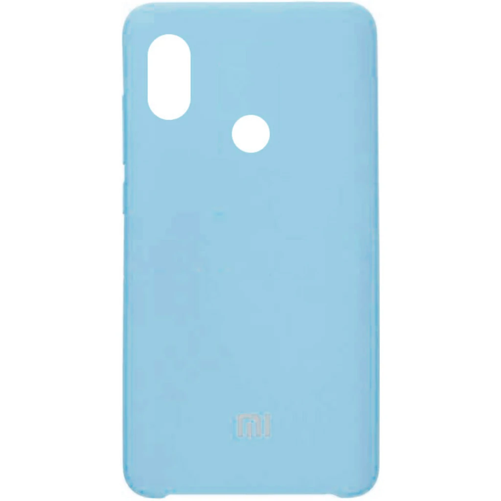 Чехол Xiaomi Redmi 6 Pro, Xiaomi Mi A2 Lite Silicone Original Soft Case Turquoise