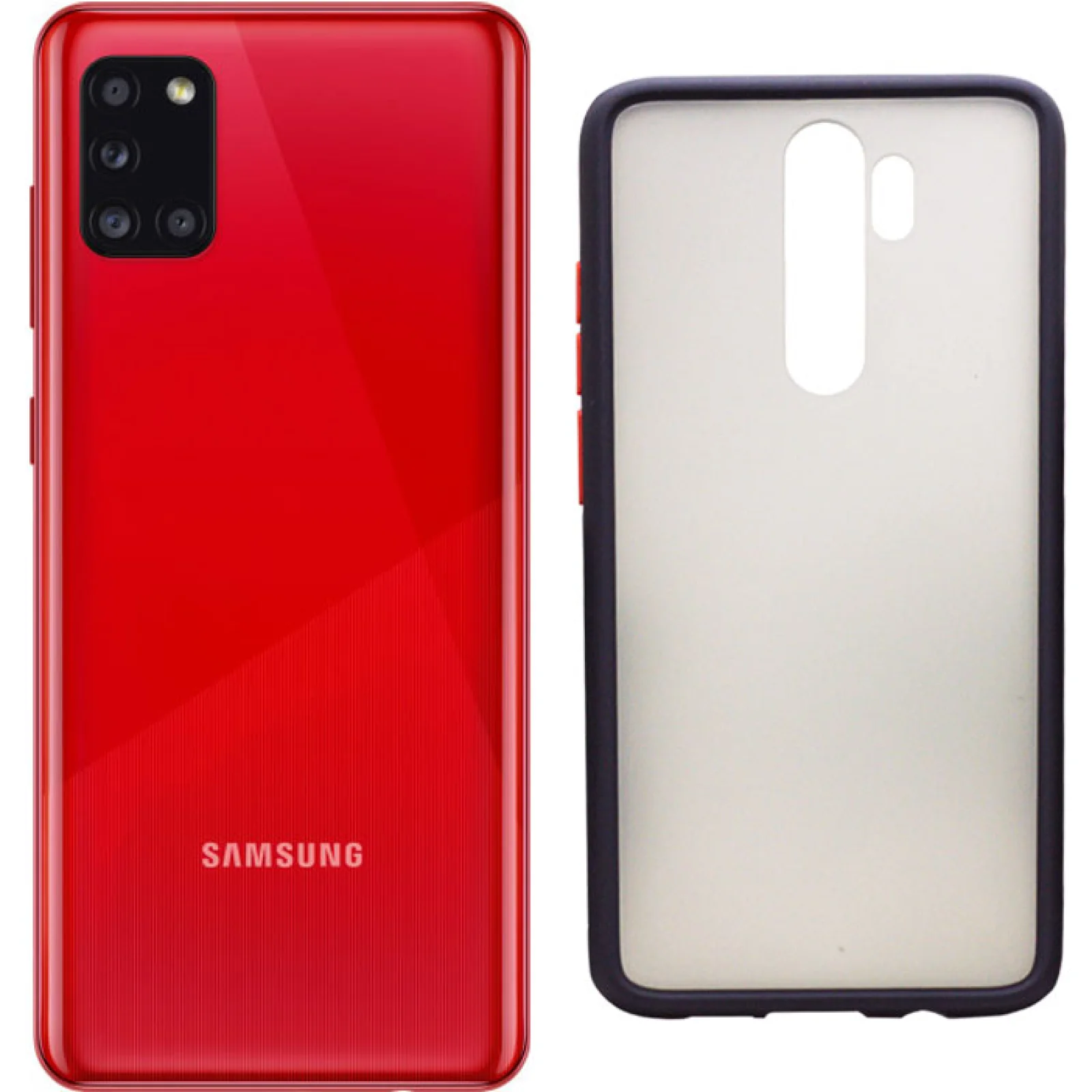 Чехол Samsung Galaxy A31 (SM-A315) MATT Case Black