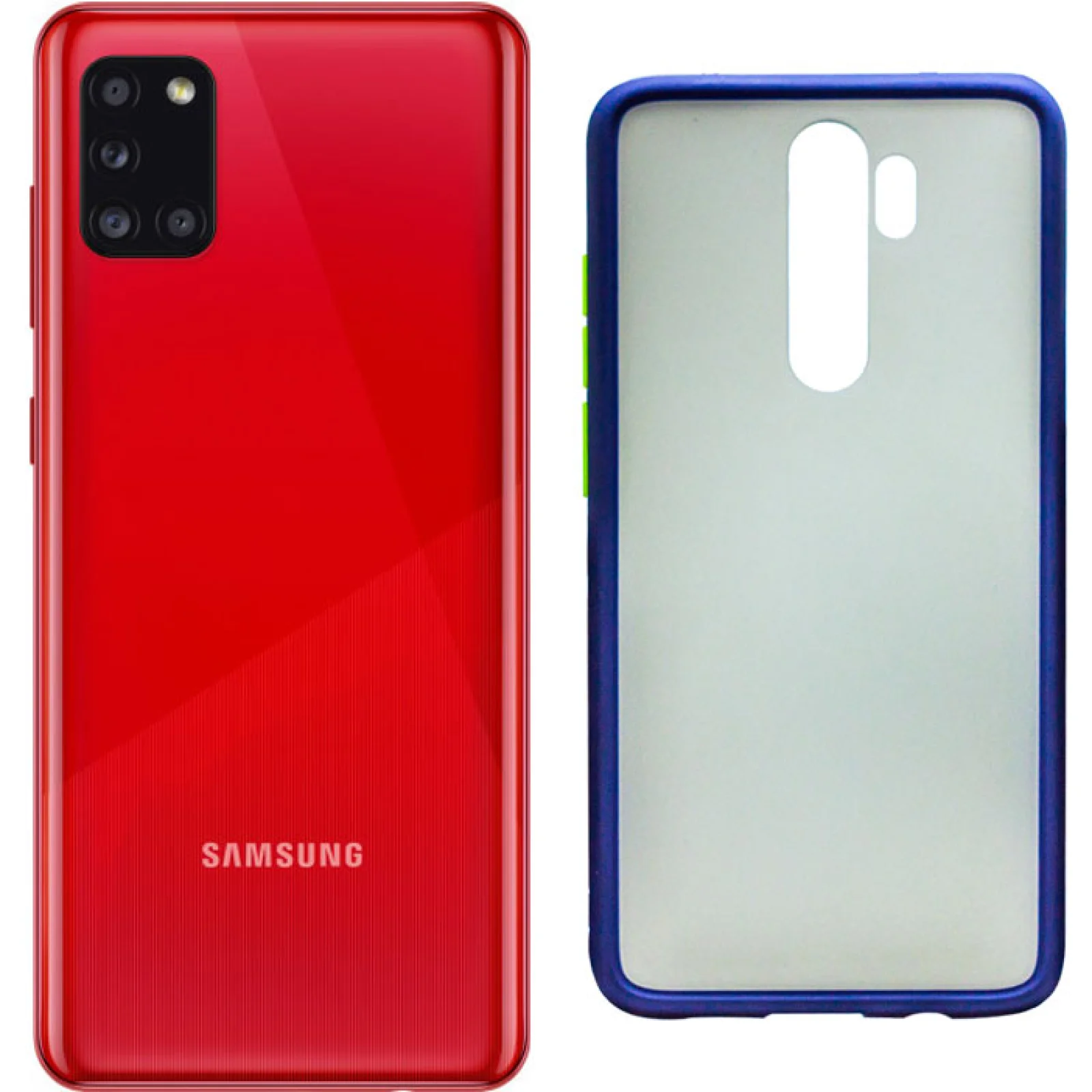 Чохол Samsung Galaxy A31 (SM-A315) MATT Case Blue
