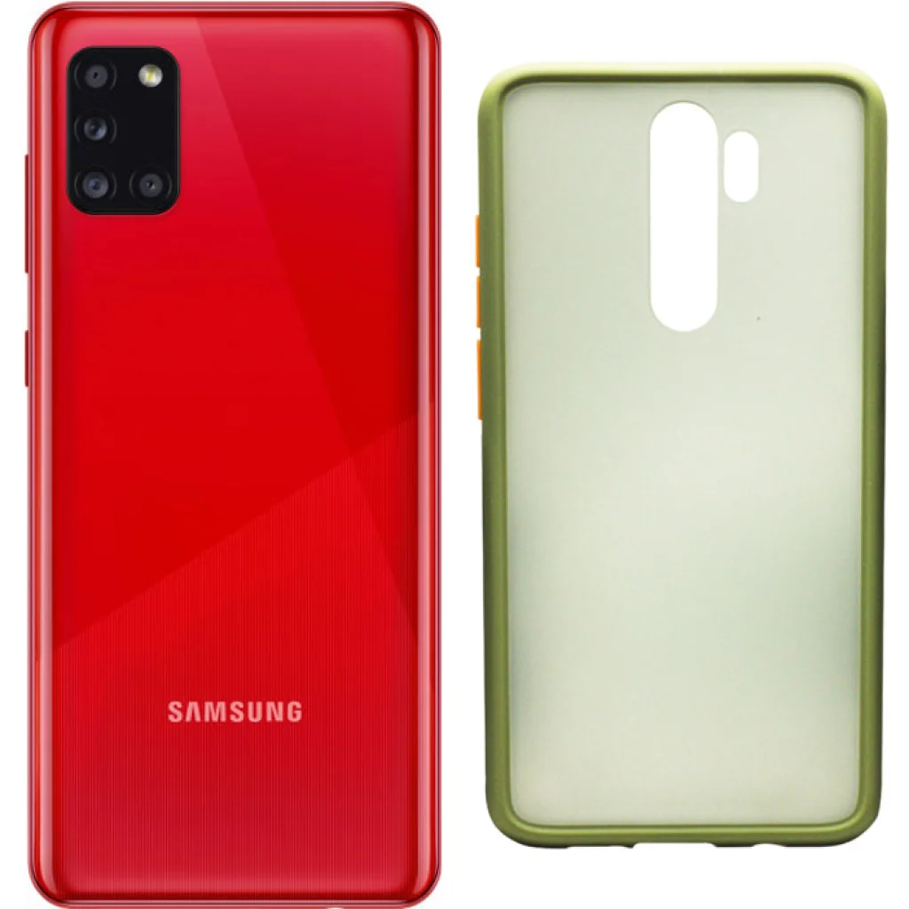 Чохол Samsung Galaxy A31 (SM-A315) MATT Case Green