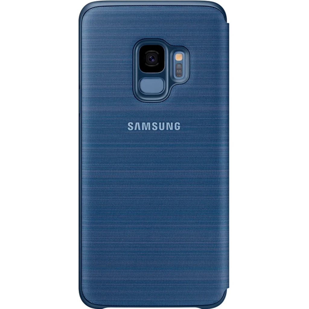 Чехол Samsung LED View Cover Blue для Samsung G960 Galaxy S9 (EF-NG960PLEGRU)