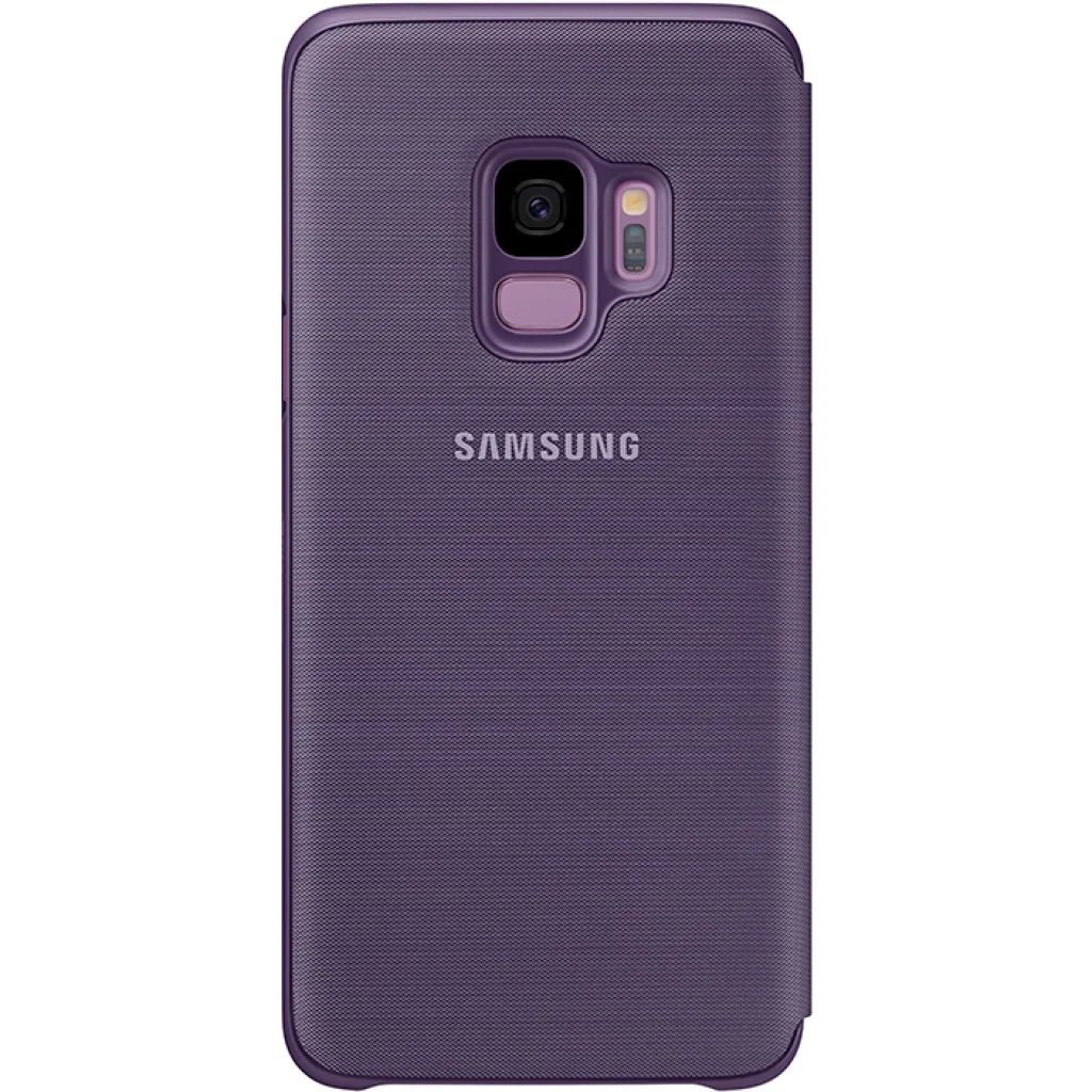 Чехол Samsung LED View Cover Orchid Gray для Samsung G960 Galaxy S9 (EF-NG960PVEGRU)
