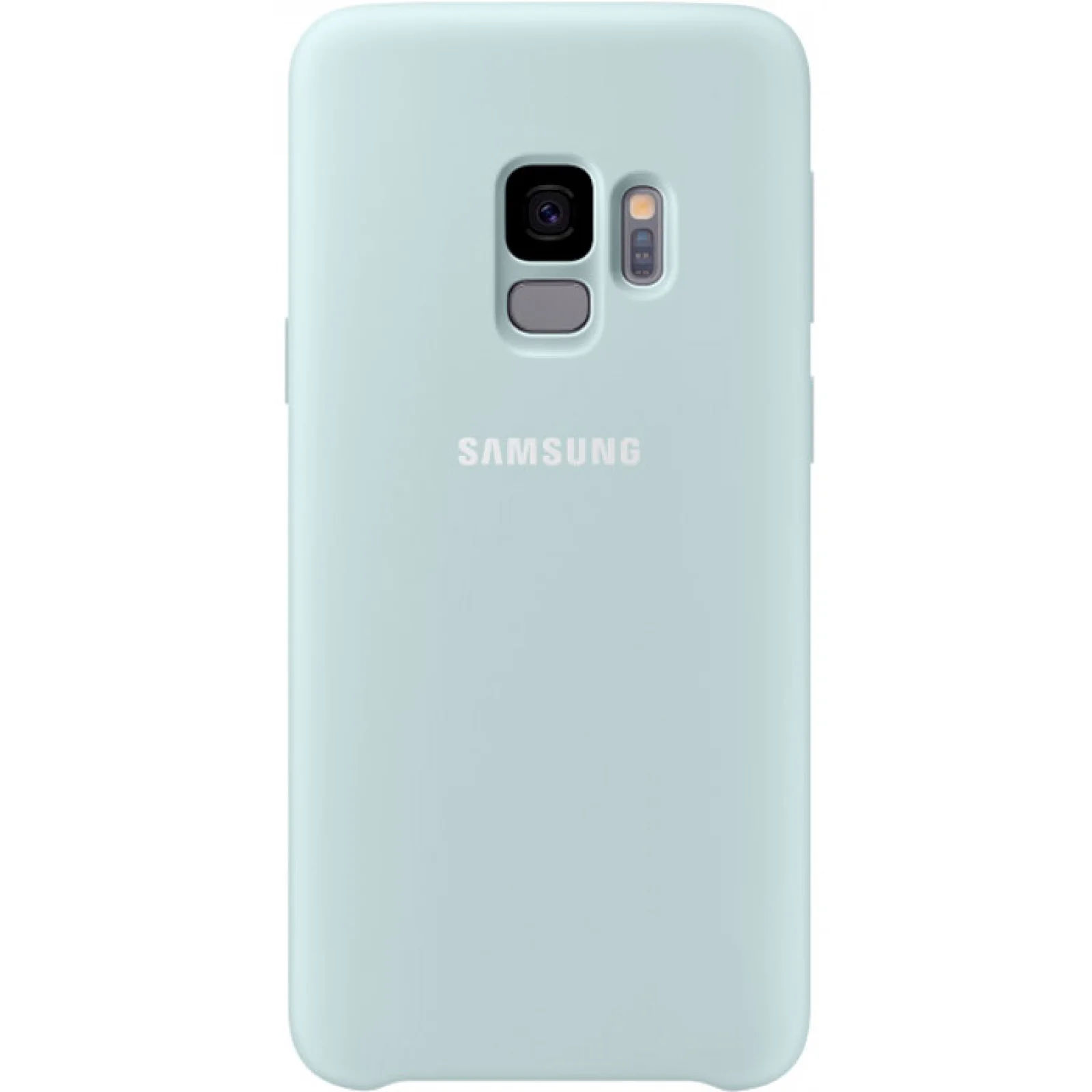 Чехол Samsung Silicone Cover Blue для Samsung G960 Galaxy S9 (EF-PG960TLEGRU)