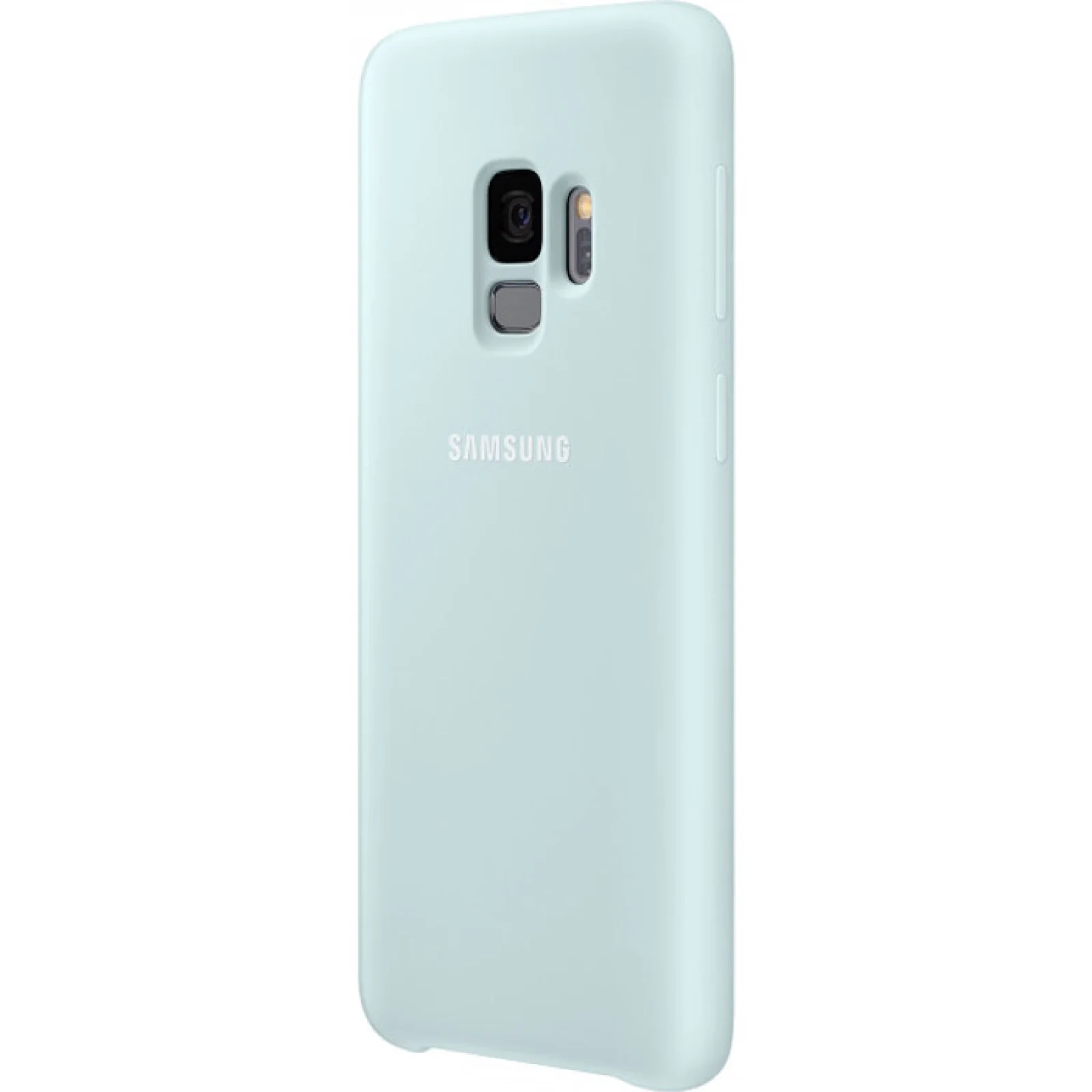 Чехол Samsung Silicone Cover Blue для Samsung G960 Galaxy S9 (EF-PG960TLEGRU)