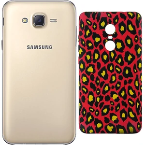 Цвет: Розовый - Чехол Samsung Galaxy J7 (SM-J700) Inavi Gallery Silicone Case (07) Spotty Pink