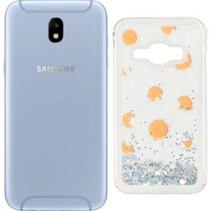 Чехол Samsung J530 Galaxy J5 2017 Beckberg Aqua Spring Series White Chamomile