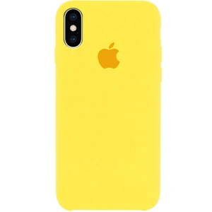 Чехол Apple iPhone X, iPhone XS Silicone Case Lemonade (HQCo)
