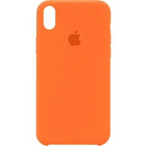 Чехол Apple iPhone X, iPhone XS Silicone Case Spicy Orange (HQCo)