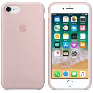 Чохол Apple iPhone 8, iPhone 7 Silicone Case Pink Sand MQGQ2