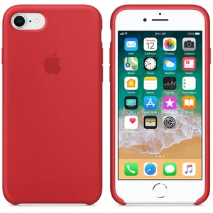 Колір: Червоний - Чохол Apple iPhone 8, iPhone 7 Silicone Case Product Red MQGP2
