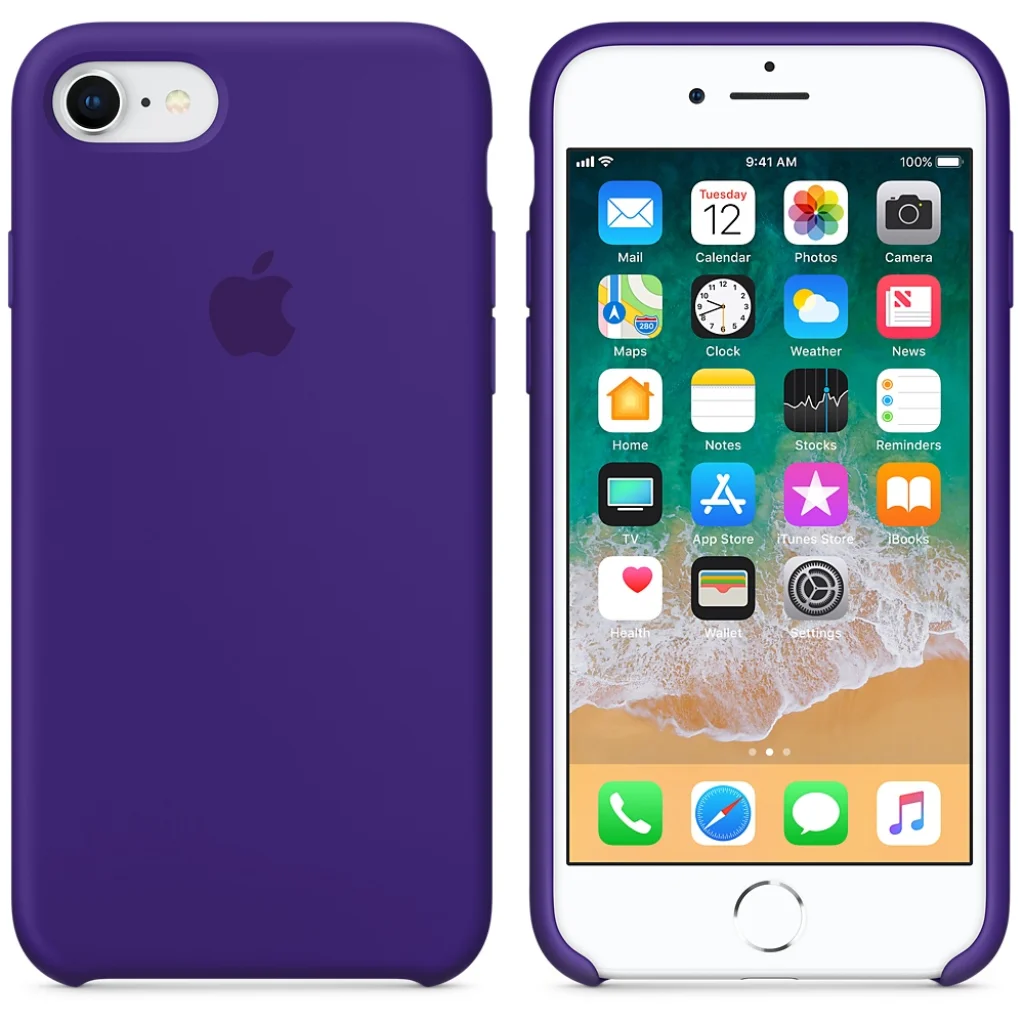 Чохол Apple iPhone 8, iPhone 7 Silicone Case Ultra Violet MQGR2