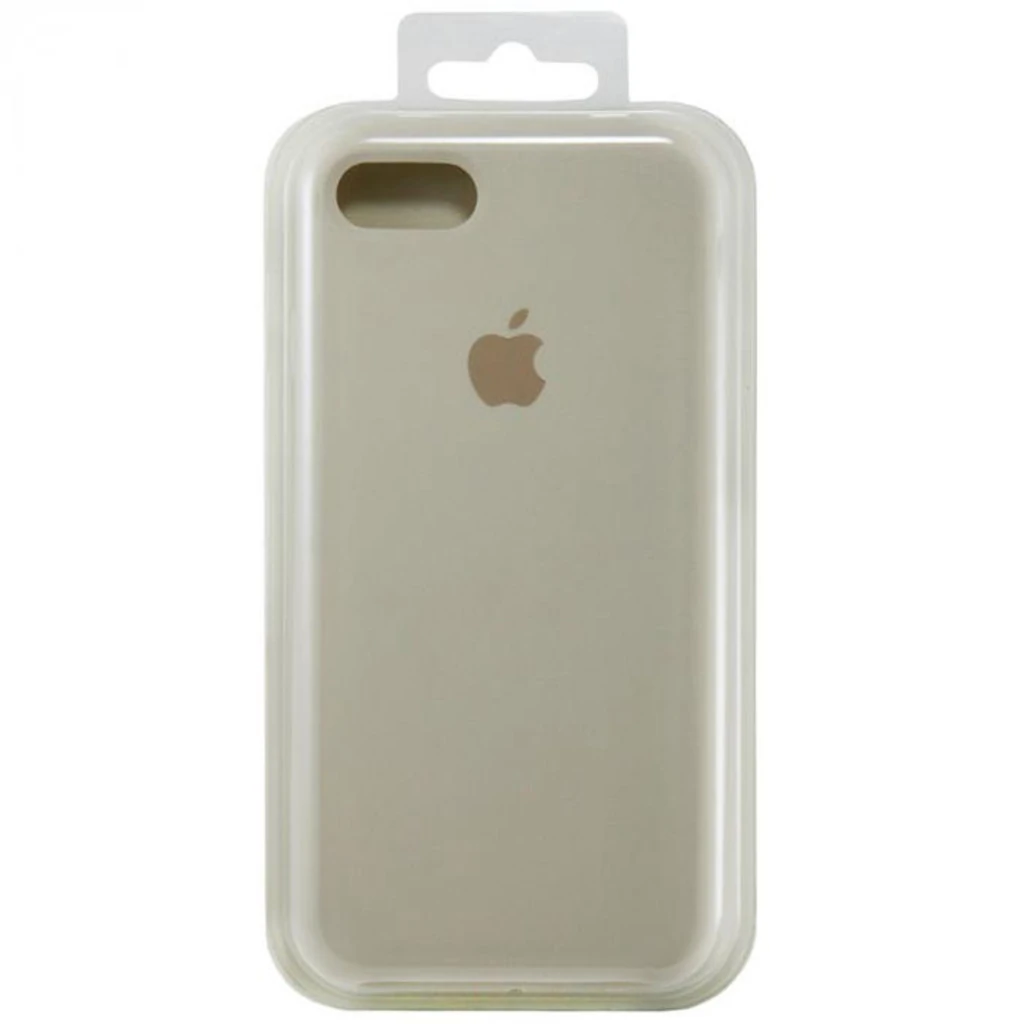 Чехол Apple iPhone 6 Plus, iPhone 6s Plus Silicone Case Beige (HQCo)