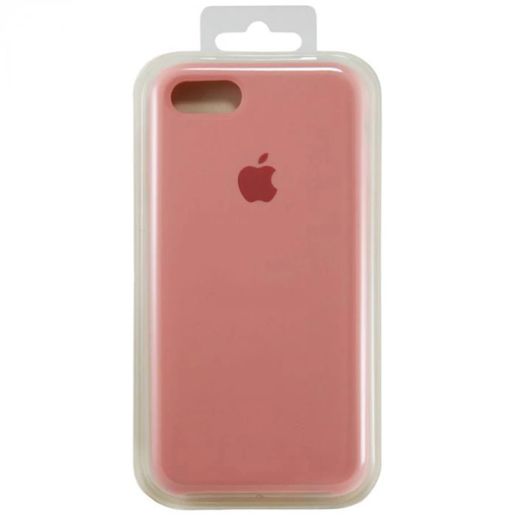 Чехол Apple iPhone 5, iPhone 5s, iPhone SE Silicone Case Pink (HQCo)