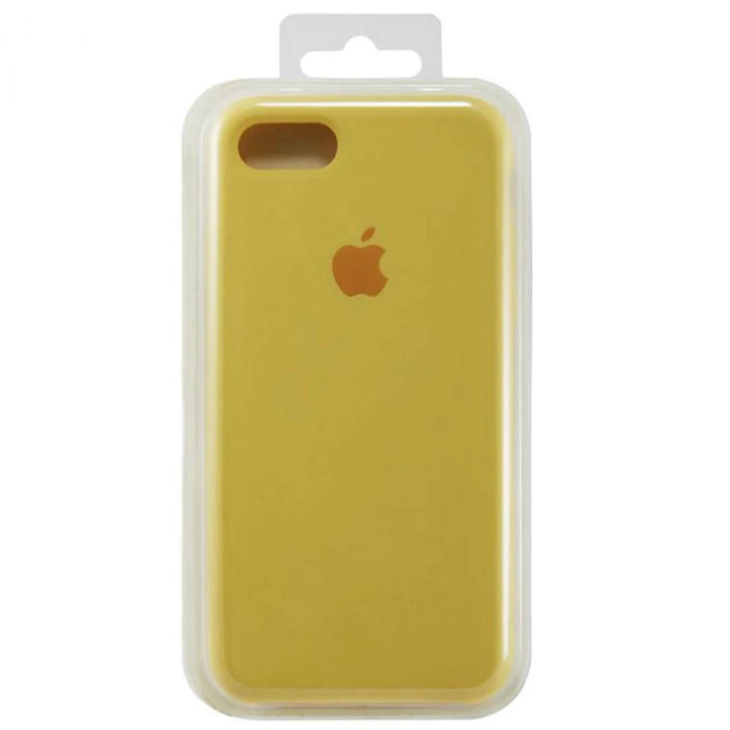Чехол Apple iPhone 6 Plus, iPhone 6s Plus Silicone Case Yellow (HQCo)
