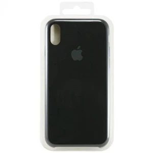 Цвет: Черный - Чехол Apple iPhone X, iPhone XS Silicone Case Black (HQCo)