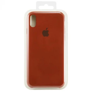 Цвет: Коричневый - Чехол Apple iPhone X, iPhone XS Silicone Case Chocolat (HQCo)