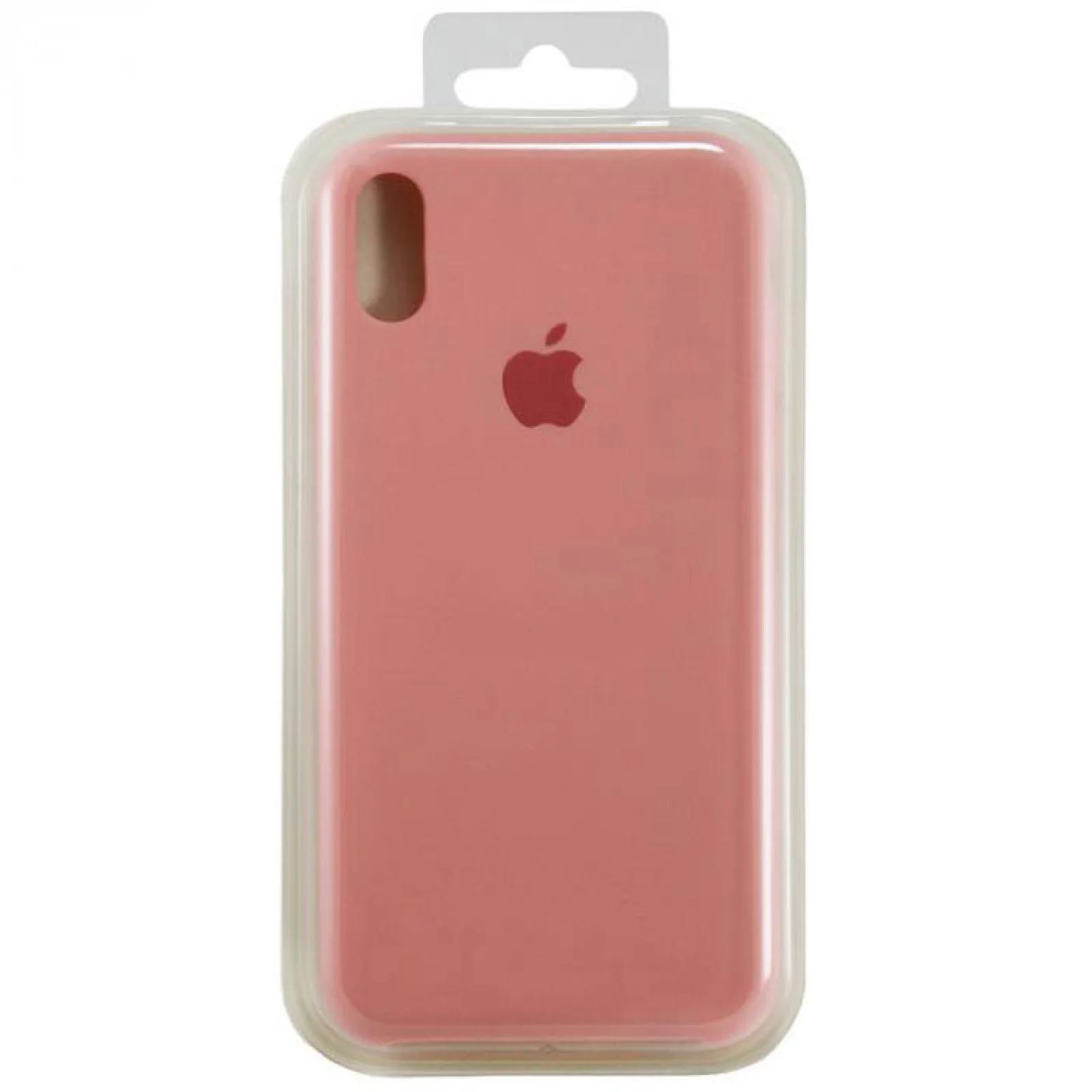 Чехол Apple iPhone X Silicone Case Pink (HQCo)