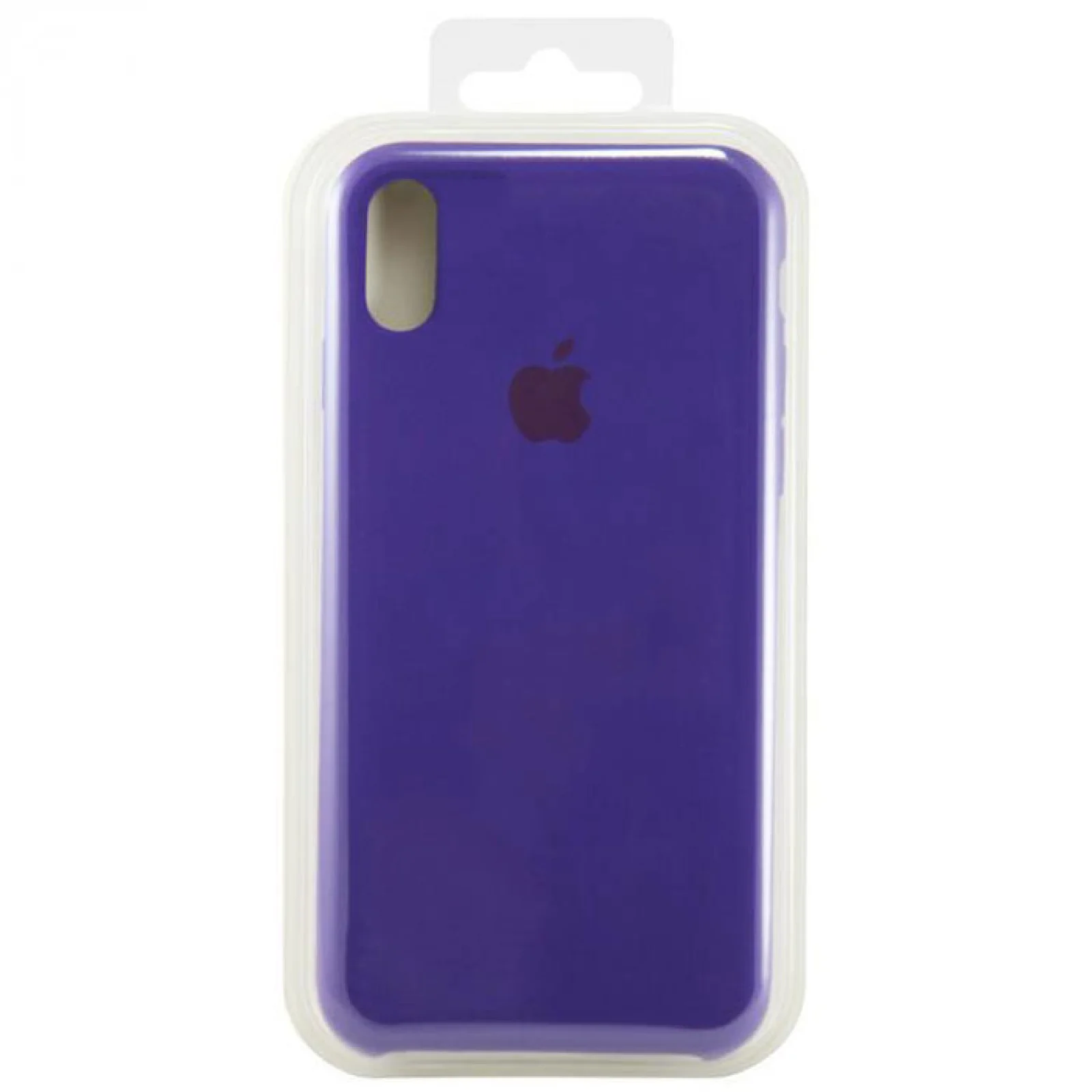 Чехол Apple iPhone X Silicone Case Violet (HQCo)