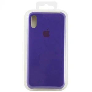 Цвет: Фиолетовый - Чехол Apple iPhone X, iPhone XS Silicone Case Violet (HQCo)