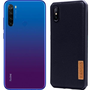 Колір: Синій - Чохол Xiaomi Redmi Note 8T Spigen Grid Silicone Case Dark Blue