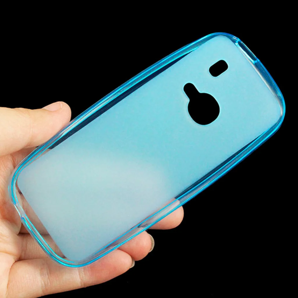 Накладка Original Silicone Case Blue для Nokia 3310
