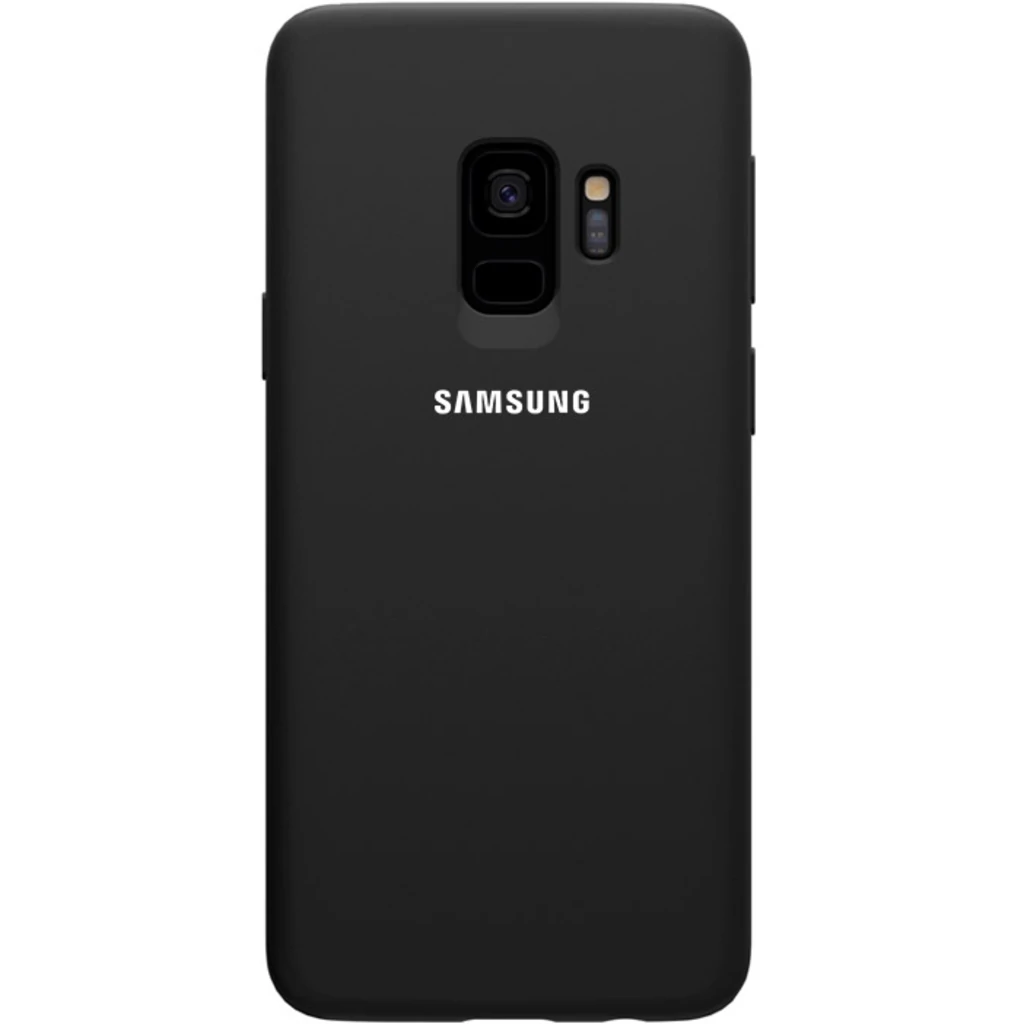 Накладка Original Silicone Case Black для Samsung Galaxy S9 SM-G960